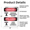 Signmission Safety Culture Sign, 5 in Width, Vinyl Decal, Rectangle, Bilingual OS-2PACK-DS-D-57-VS-1720 - alternate 6